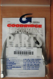 Goodridge Universal Bremsschläuche - Klar beschichtet, 9"