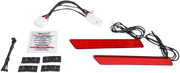 Custom Dynamics Saddlebag Latch Lights - Red Led