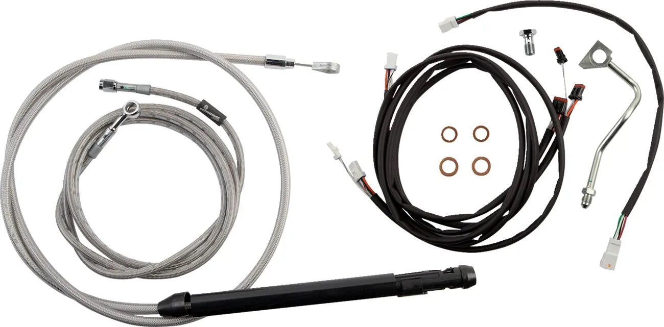 Burly Brand Touring Modell Steuerungs-Kit für 2" Riser