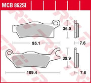 Trw Si Series Sintered Off-road Brake Pads - Front