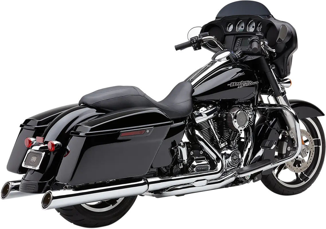 Cobra 909 Uppercut Slip-on Mufflers Chrome