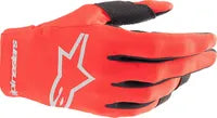 Alpinestars Youth Radar Gloves - Black/Red/Silver