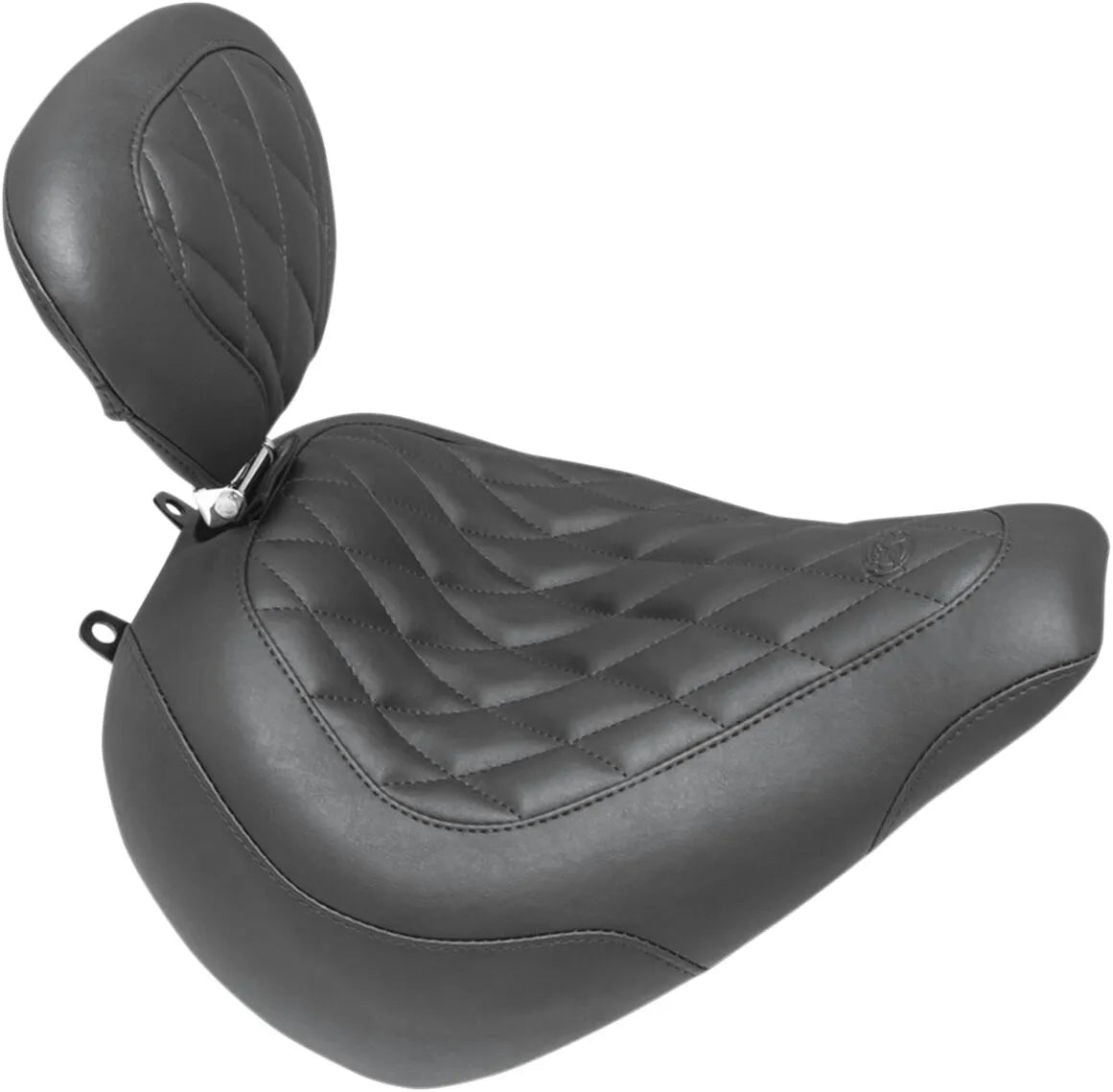 Solo Mustang Wide Tripper Seat - For Harley Davidson