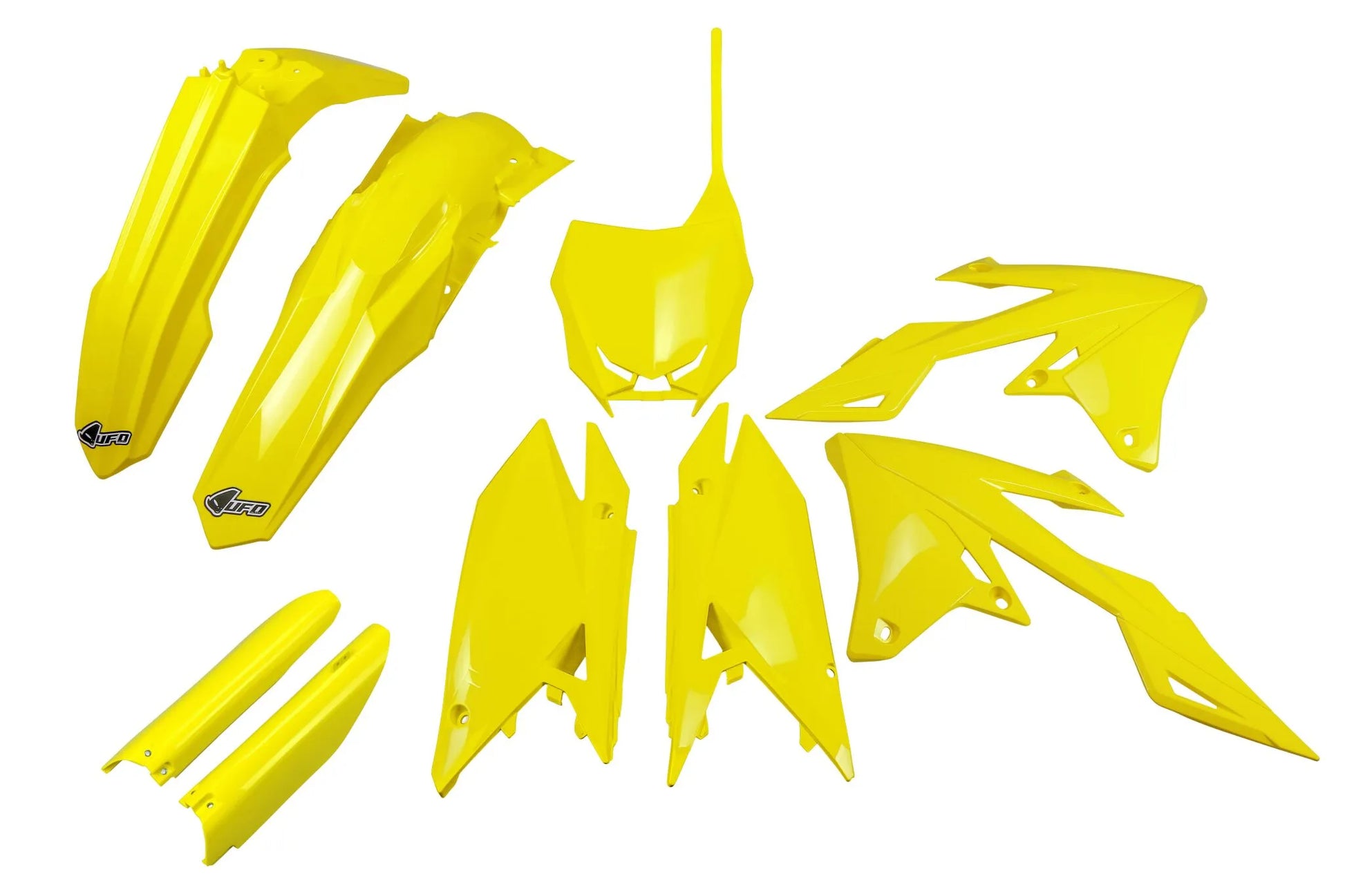 UFO MX Complete Body Kit for Suzuki RM Yellow
