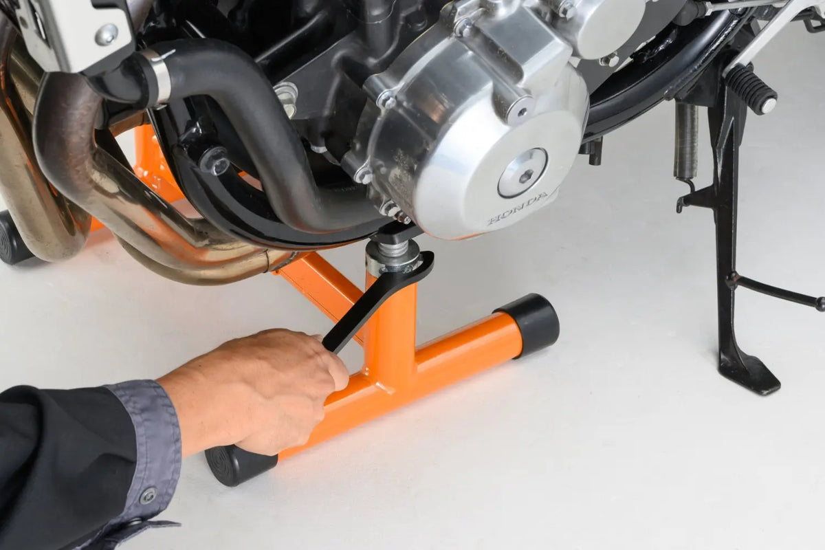 Daytona Orange Adjustable Lift Stand 270mm Lift 200kg Capacity