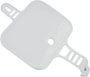 Ufo Replacement Front Number Plate White