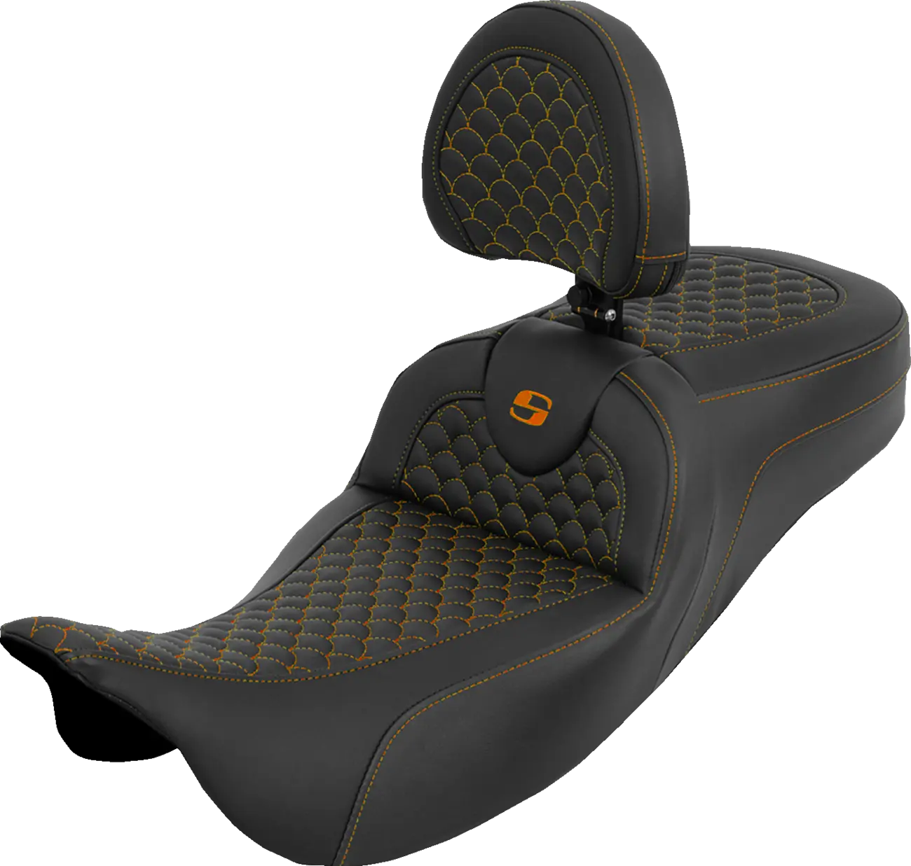 Saddlemen RoadSofa Dragon Scale Stitch Seat