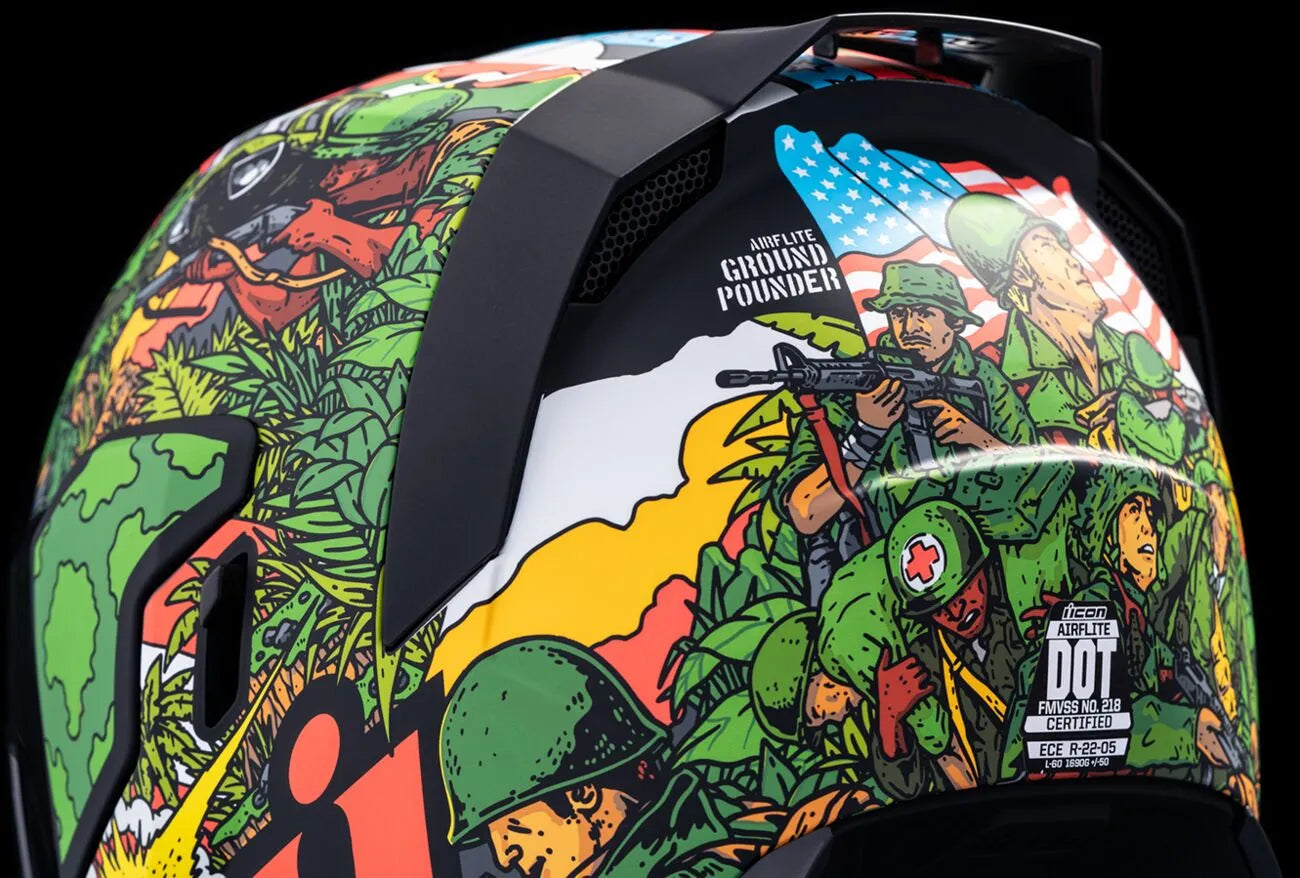 Icon Airflite Gp23 Helmet - Full Face Motorcycle Helmet