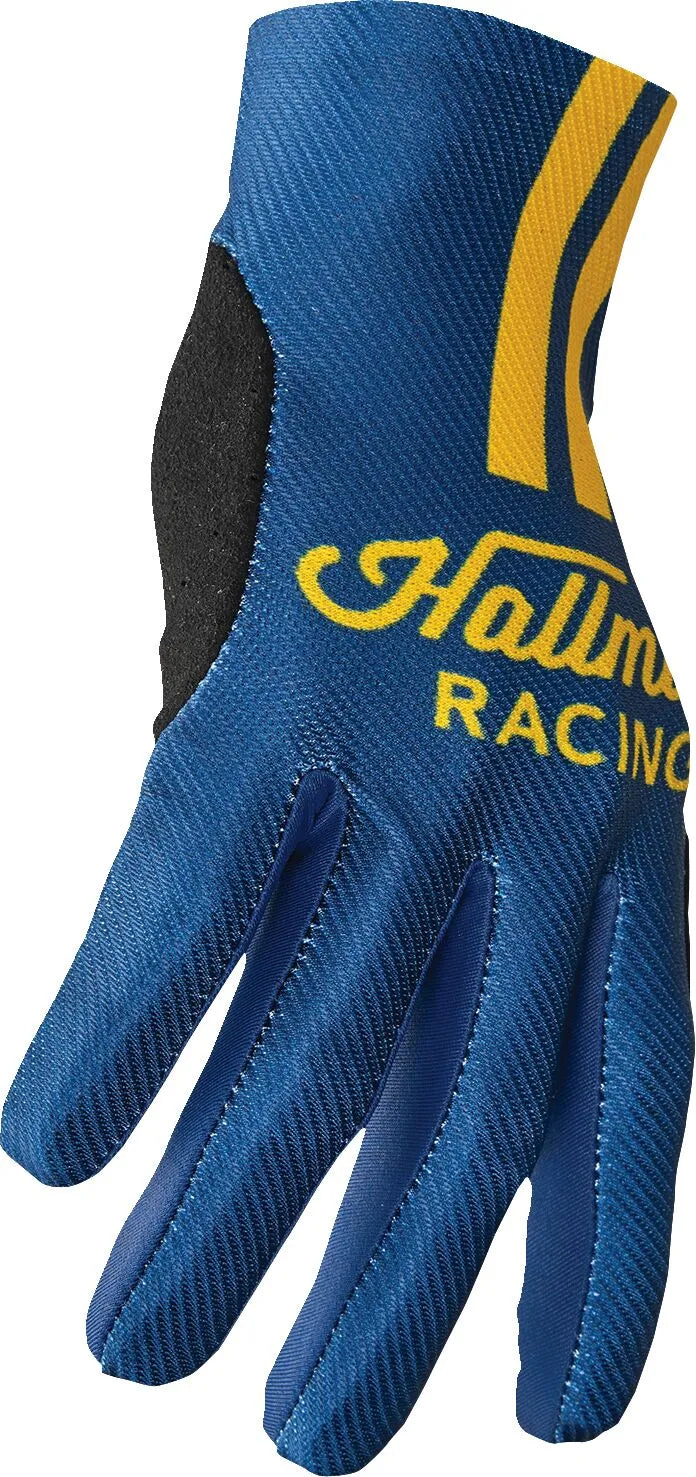 Thor Mainstay Gloves - Black/Navy/Yellow