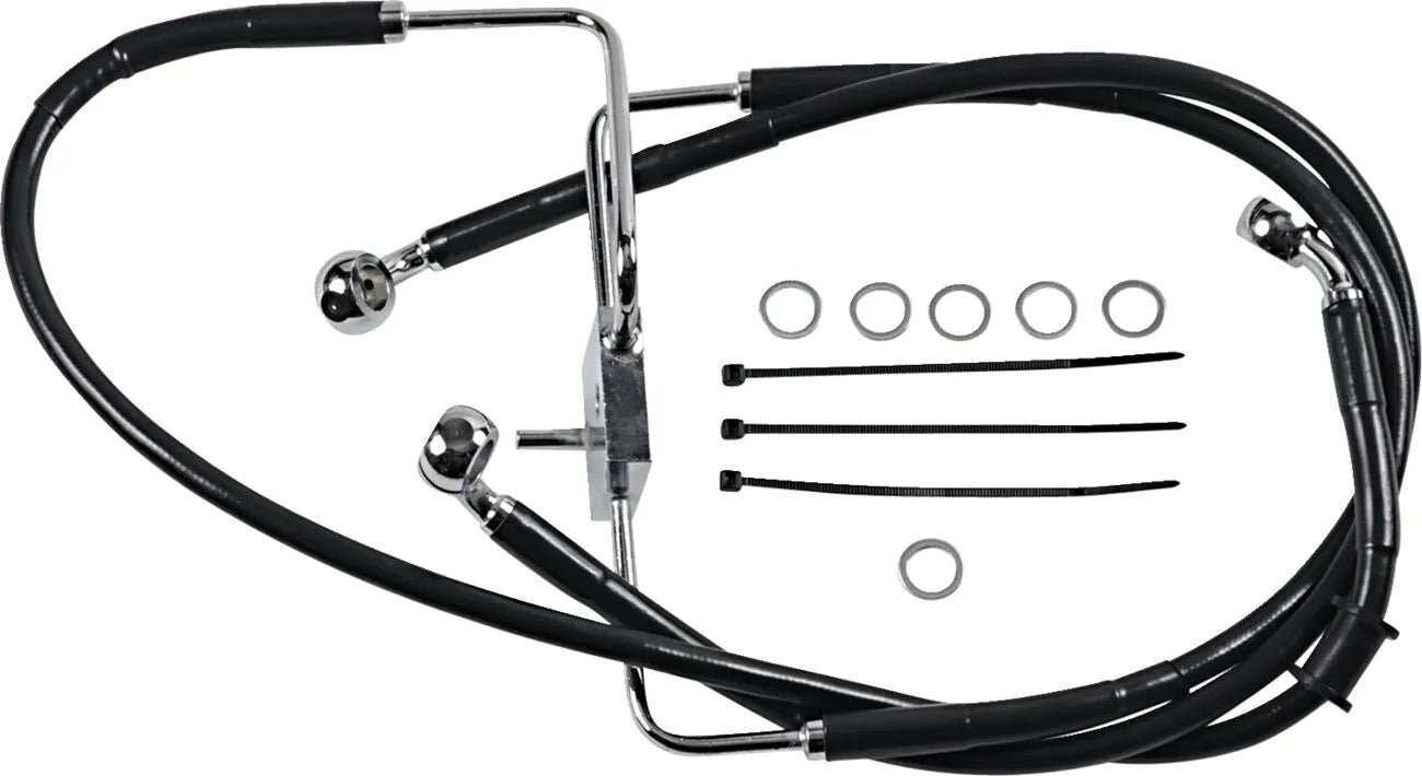 Drag Specialties Verlängerte Bremsleitung 37" Front