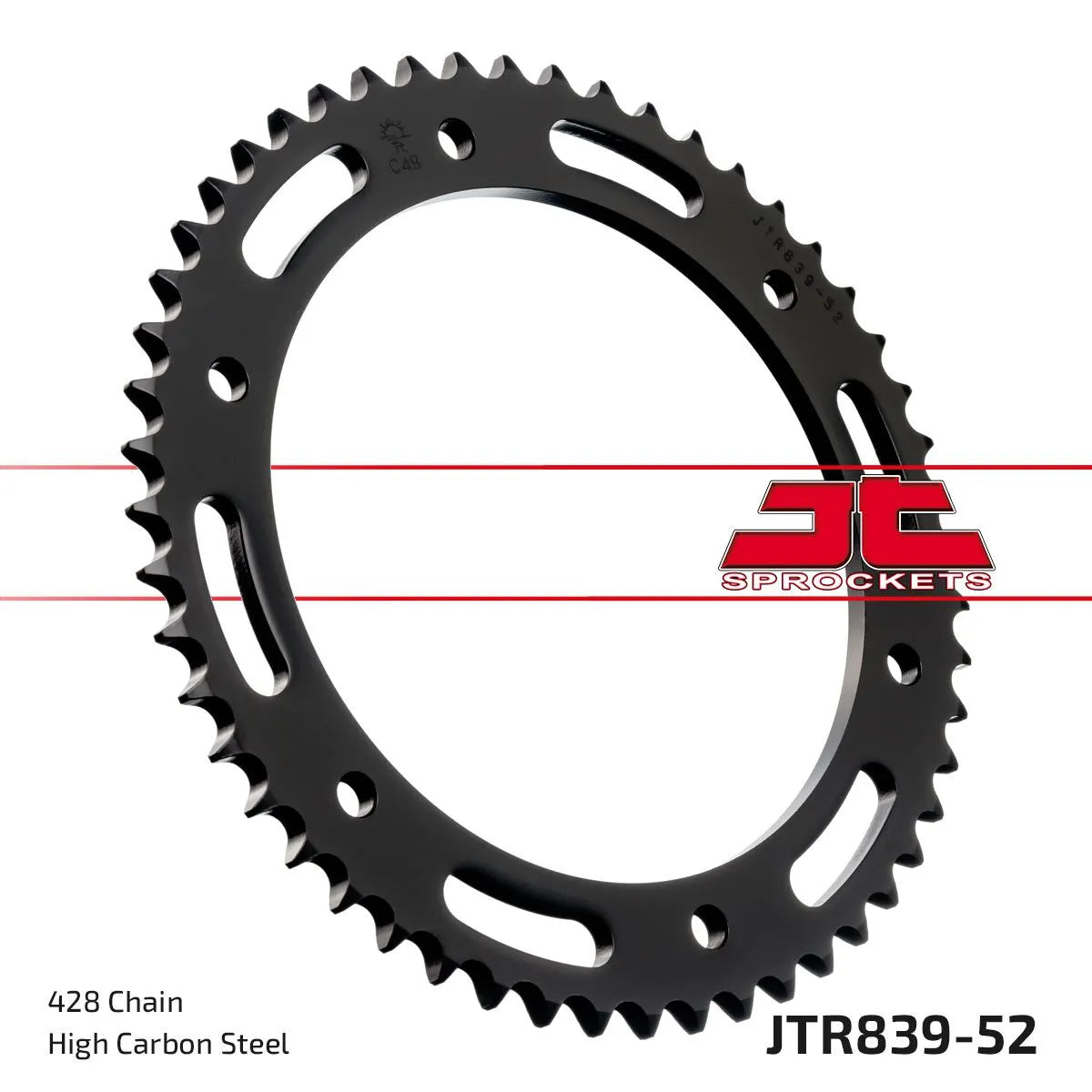 Jt Sprockets C49 Steel Rear Sprocket for 428 Chain
