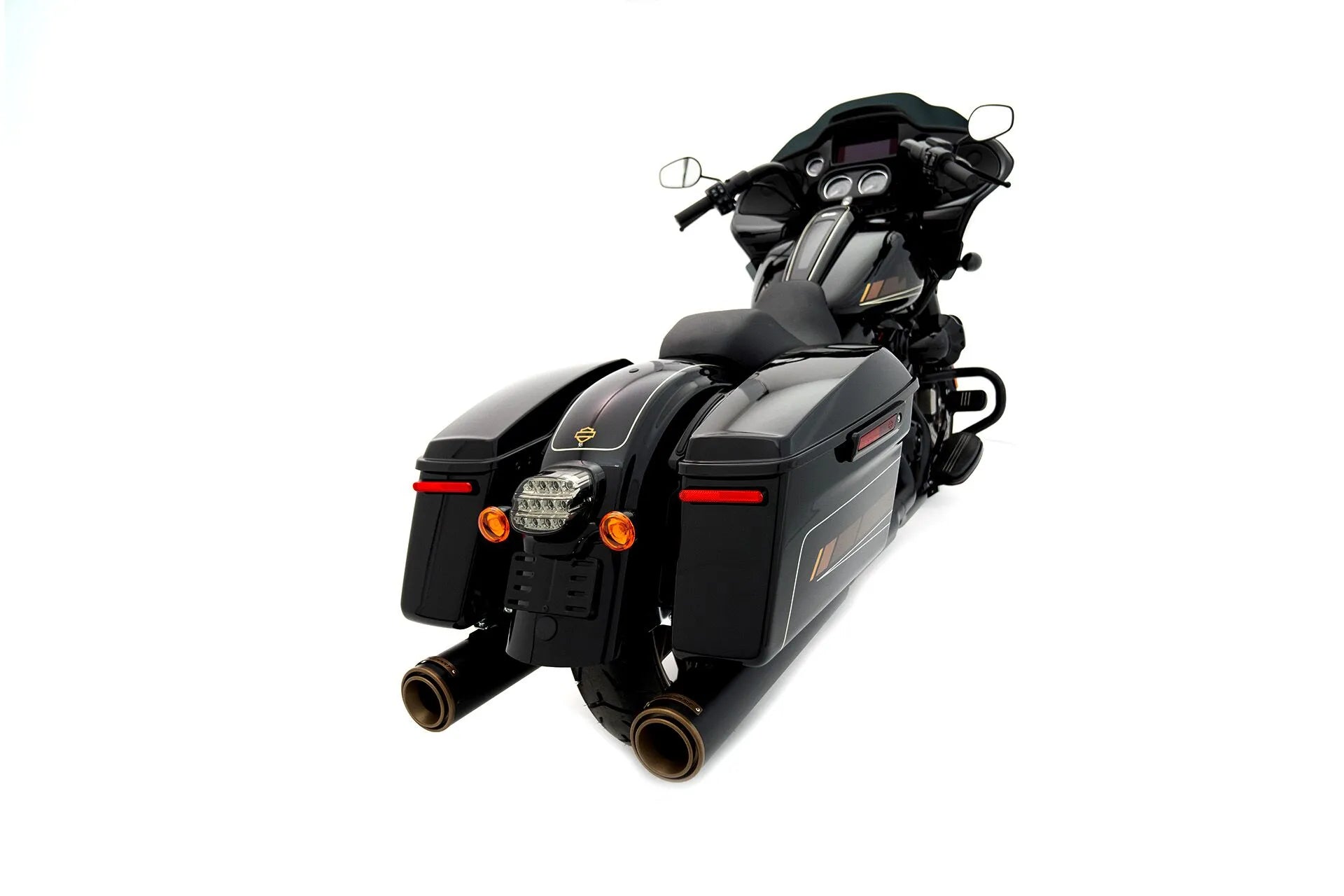 Rinehart Racing HP45 XL Slip-On Auspuff für HD Touring