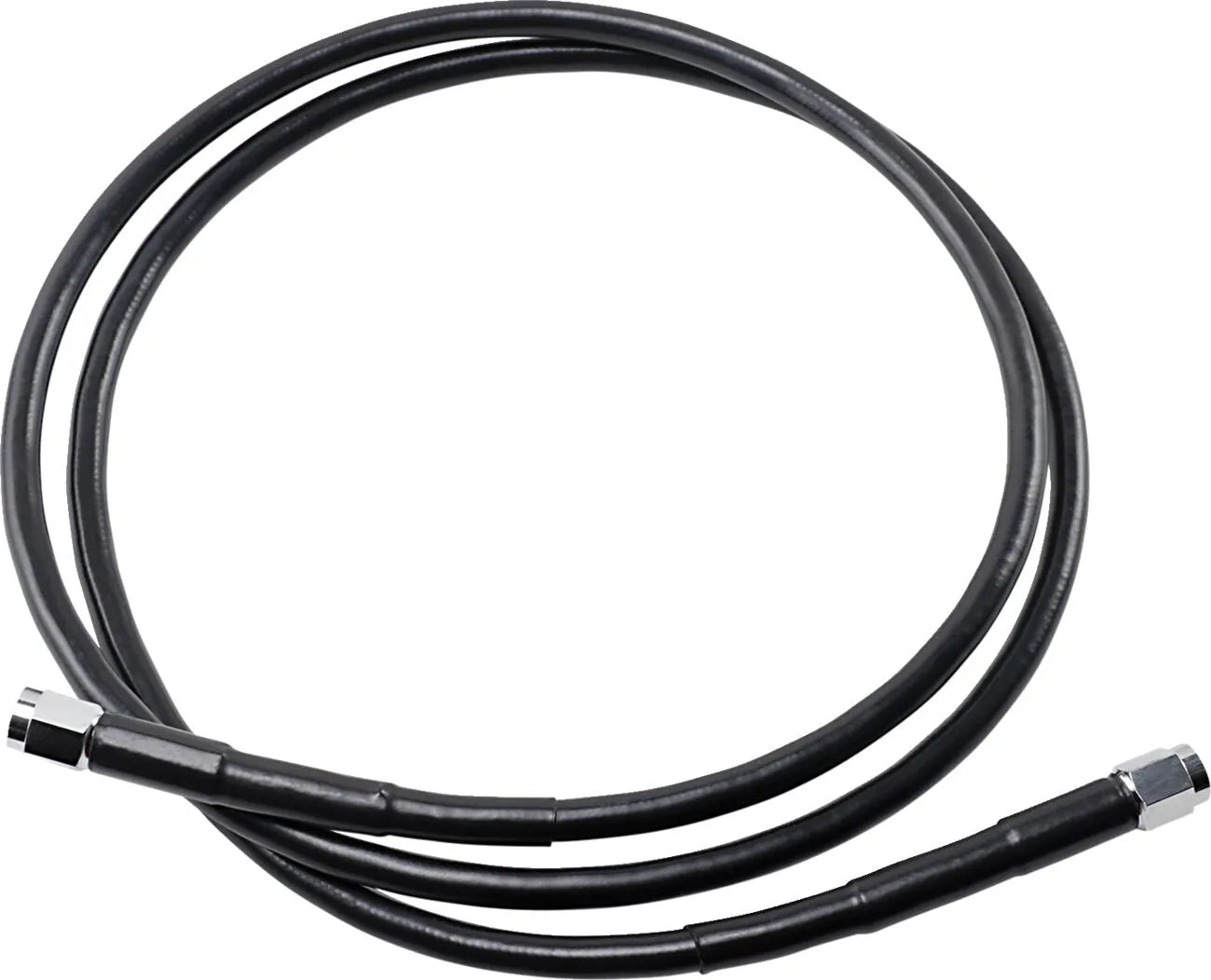Drag Specialties Universal Bremsleitung 54" Schwarz Vinyl