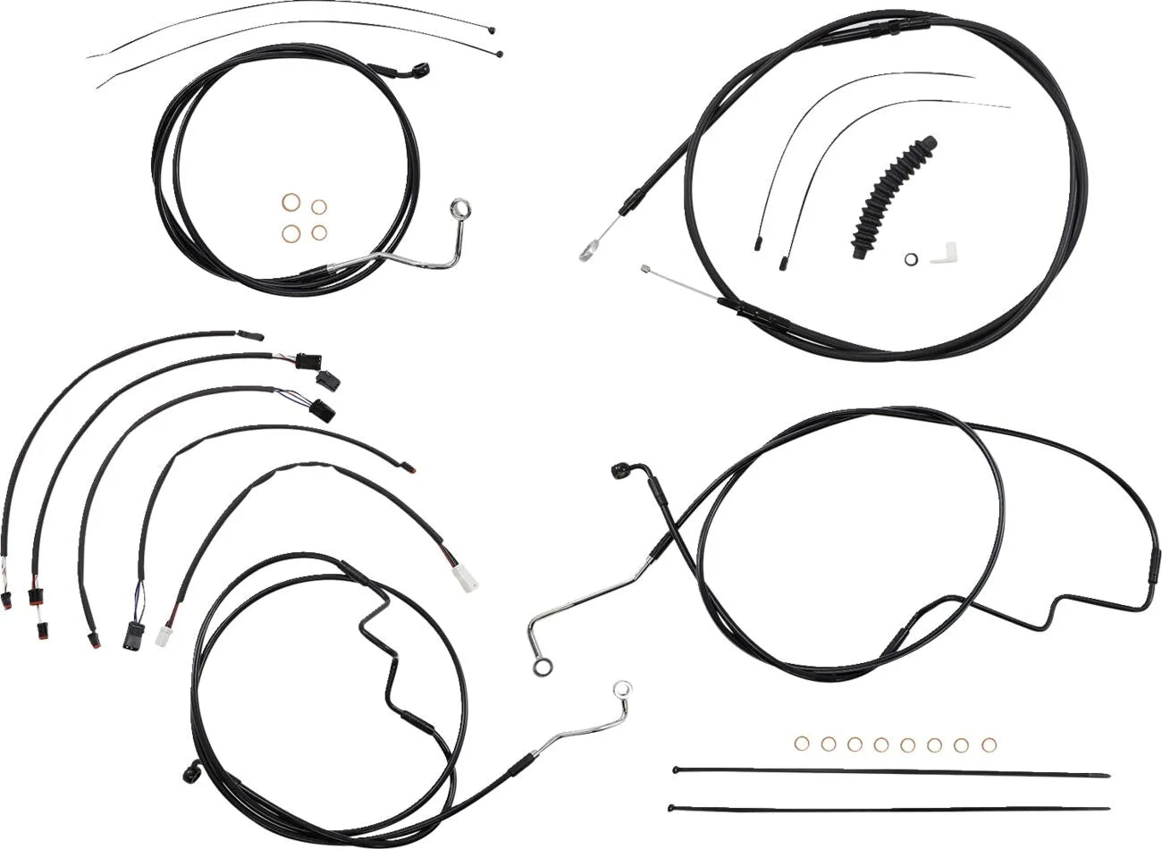 Magnum Shielding XR Handlebar Installation Kit for Ape Hangers