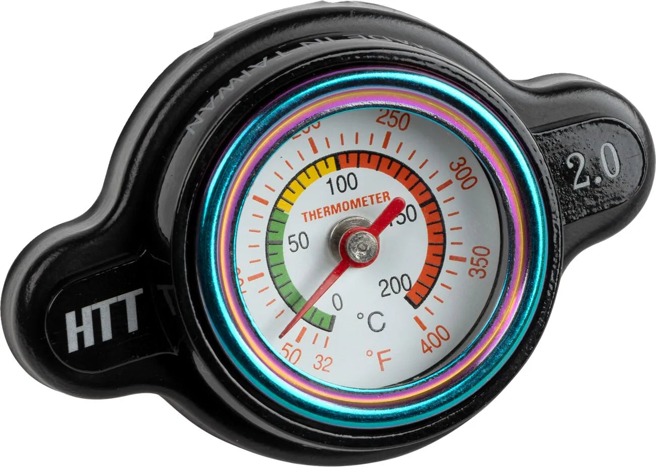 Moose Offroad Radiator Cap With Temperature Gauge