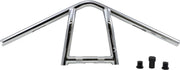 Burly Brand Jim Handlebar - Chrome, 1" Bar