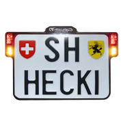 Heinz Bikes All-in-one 2.0 License Plate Holder W/ Led Lights