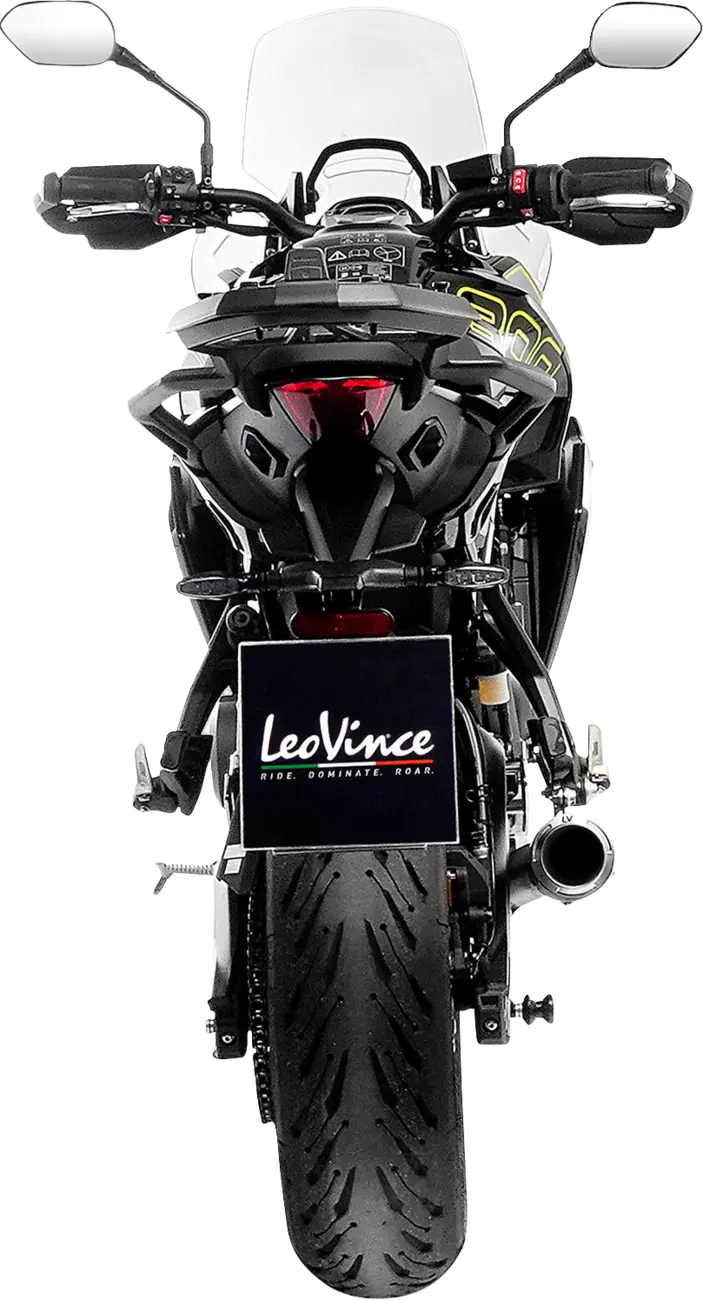 Leovince LV-Corsa Slip-On Muffler Black for Triumph Tiger 800