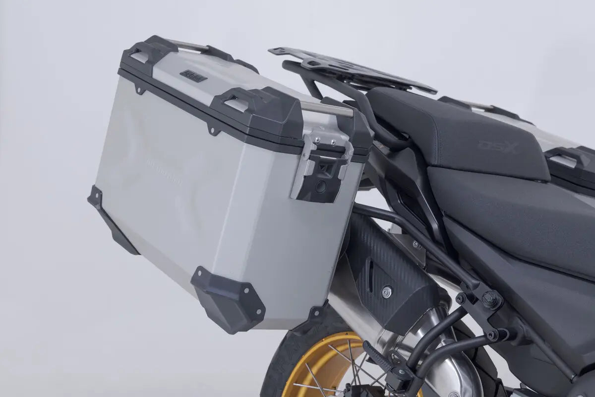 Sw-Motech TRAX ADV Aluminium Side Case System 45L/37L Silver