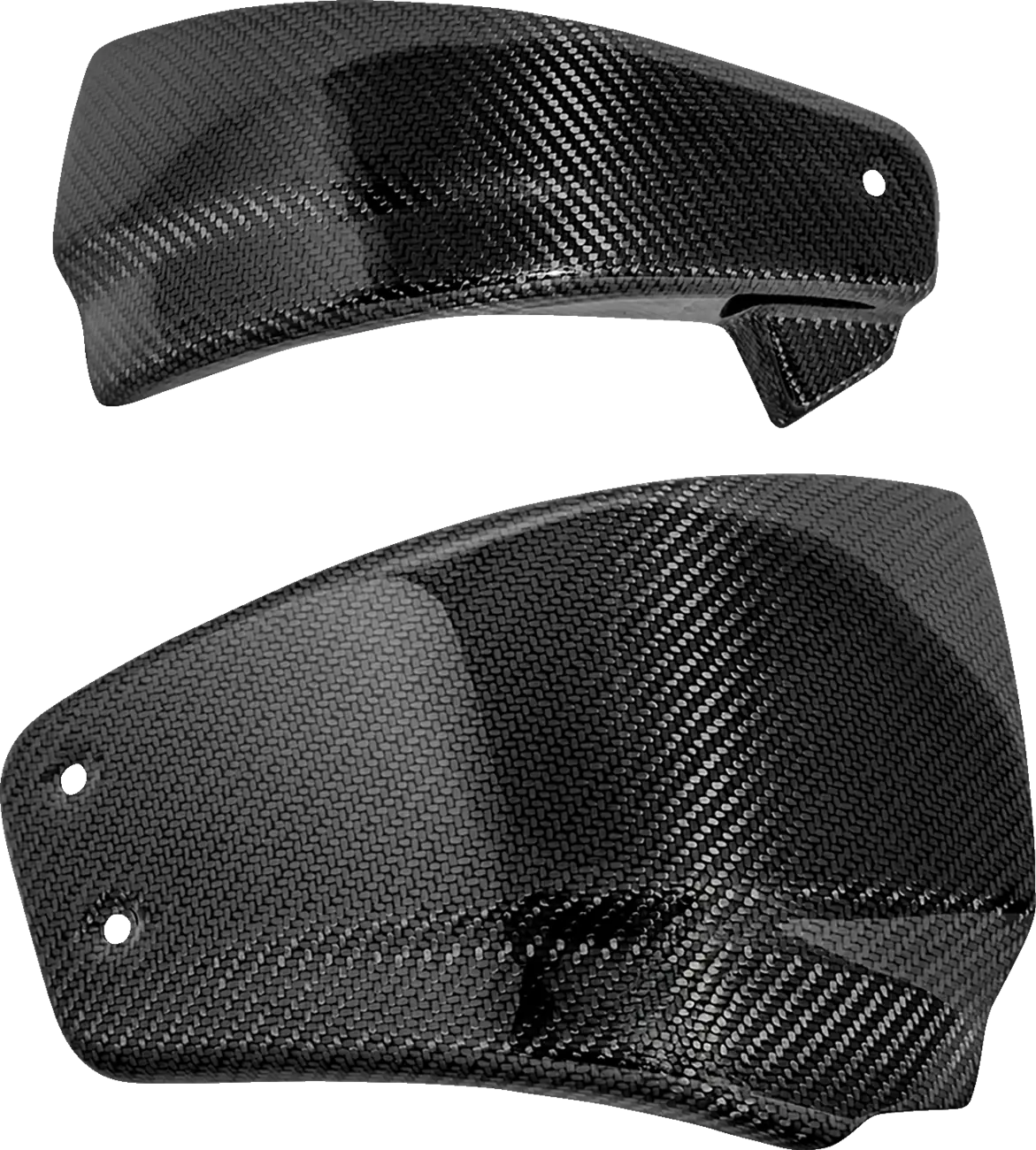 SADDLEMEN Carbon Fiber Motorcycle Side Cover Pair