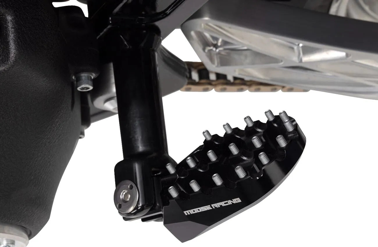 Moose Offroad Foot Pegs - Enhanced Grip & Stability