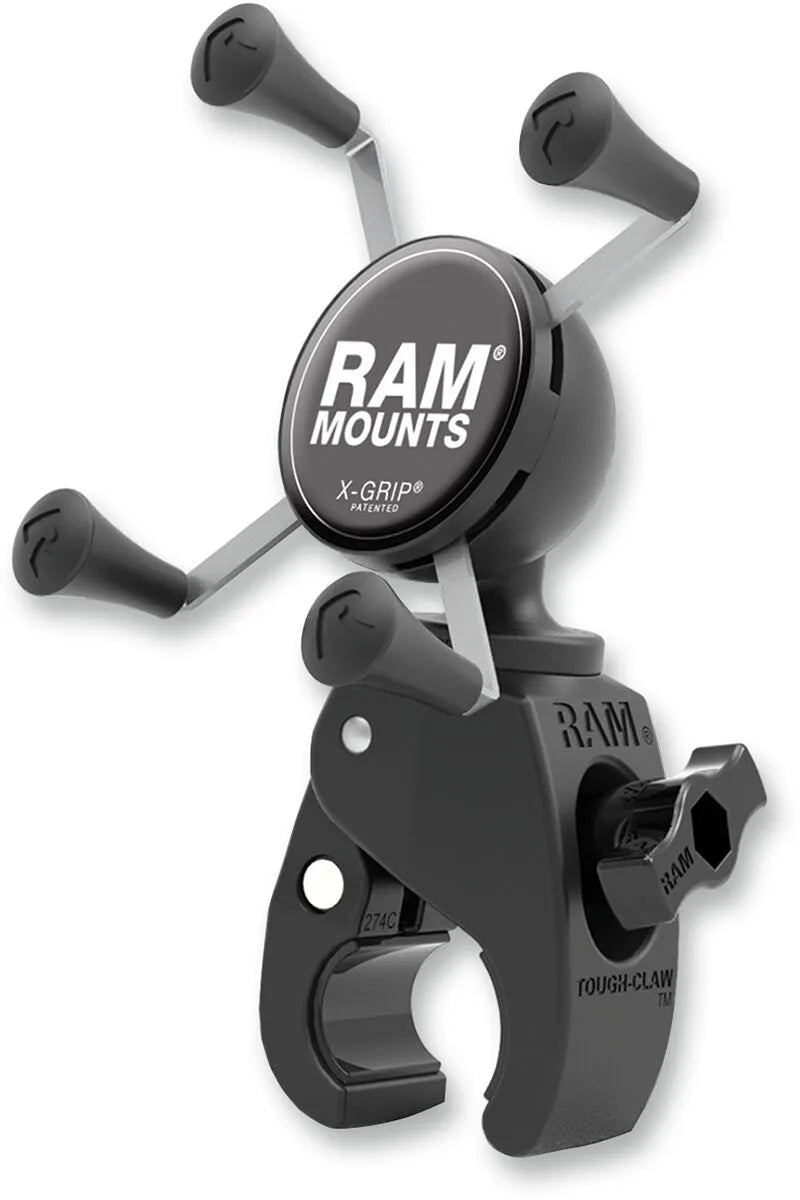 Ram Mounts Tough-claw Mount With Universal X-grip Cradle