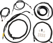 La Choppers Midnight Complete Cable Kit for 12"-14" Handlebars
