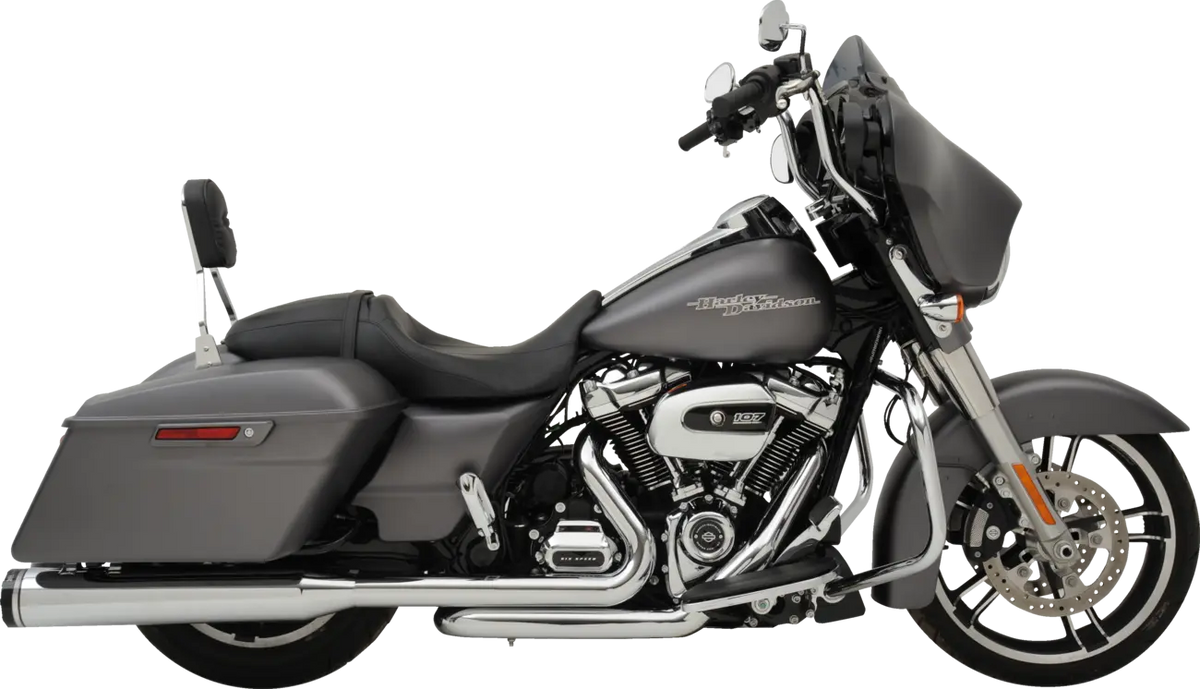 Khrome Werks Dominator-SR 2-into-1-into-2 Exhaust Chrome