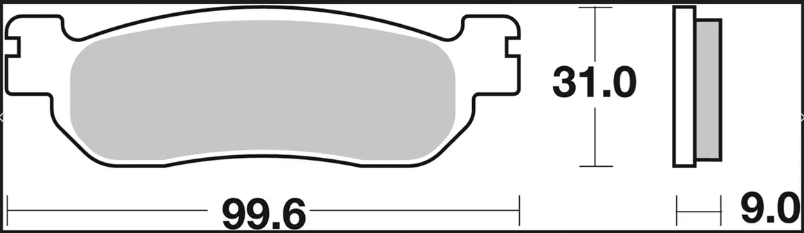 Brembo XS Sintered Brake Pads for Maxiscooters (Front/Rear)