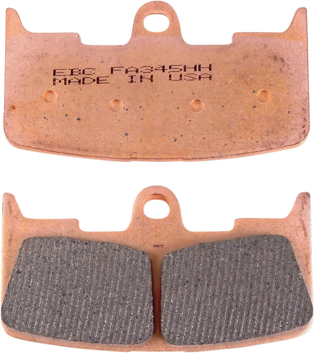 Ebc Fa345hh Sintered Brake Pads For Harley-davidson/buell - Front