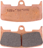 Ebc Fa345hh Sintered Brake Pads For Harley-davidson/buell - Front