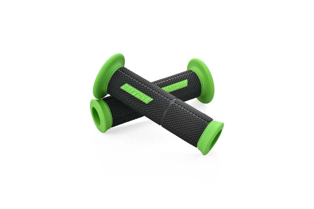 Daytona GGD-Base2 Grips Black/Green 7/8" 123mm