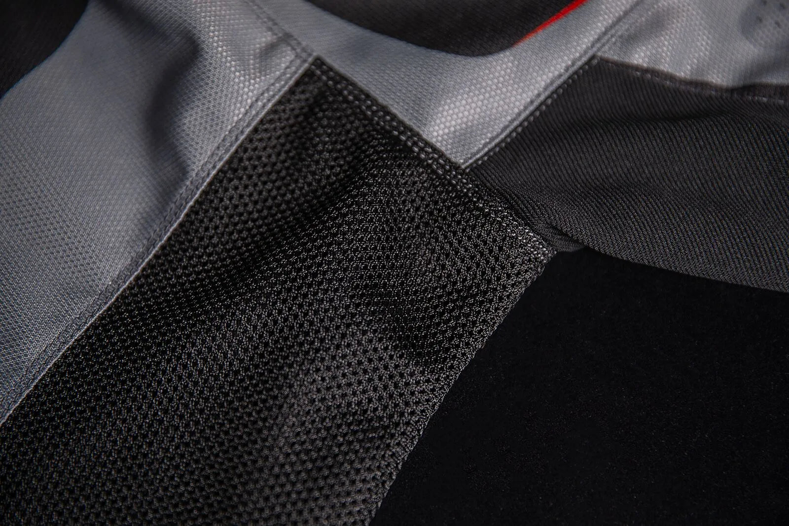 Icon Hooligan Ultrabolt Jacket - Black/Gray/Red