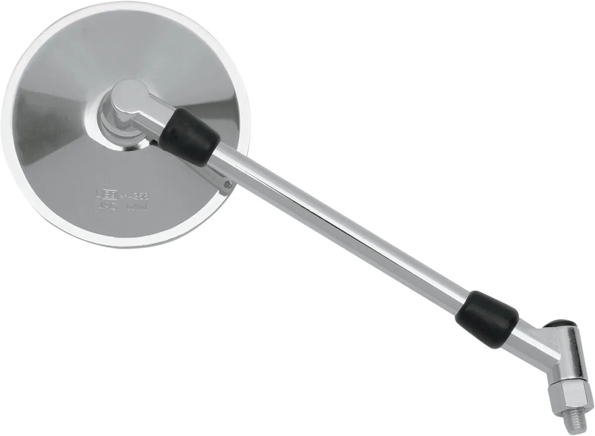 Parts Unlimited Universal Chrome Motorcycle Mirror