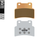 Galfer Hh Sintermetall Bremsbeläge Für Motorrad - Vorne