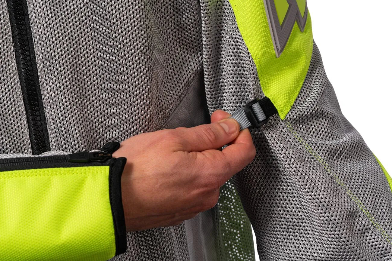 Icon Mesh Af™ Jacket - Gray/Hi-Vis Yellow