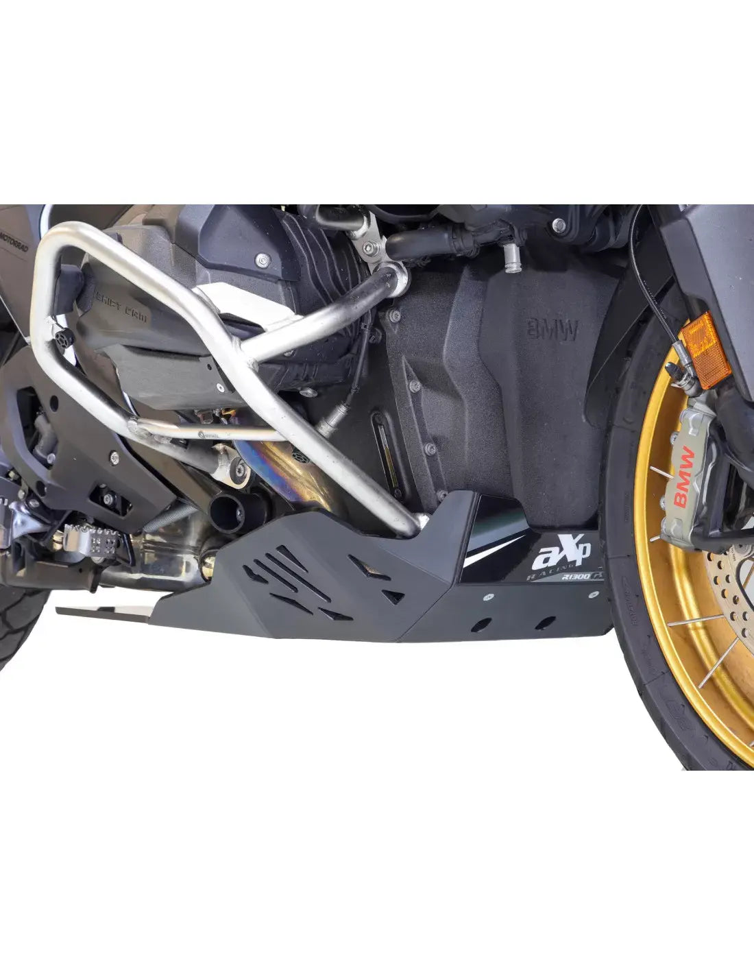 Axp Racing Adventure Skid Plate 8mm Black for BMW R1300GS