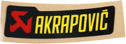 Akrapovic General Replacement Sticker