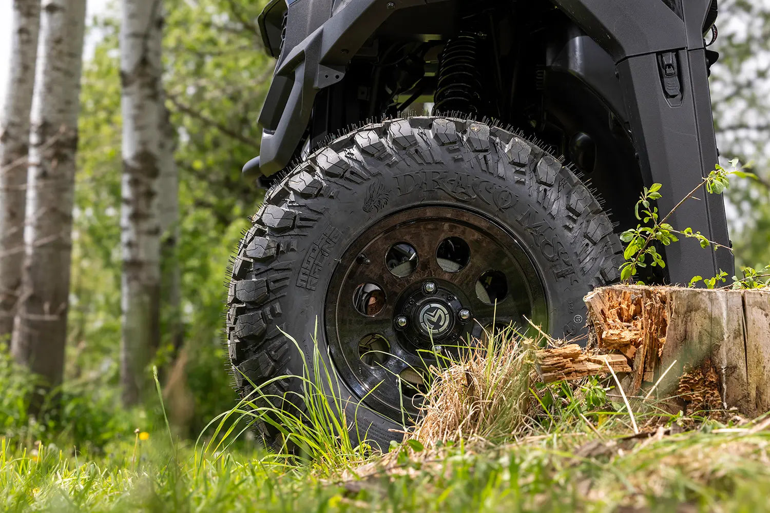 Moose Offroad 14" Black Atv Wheel