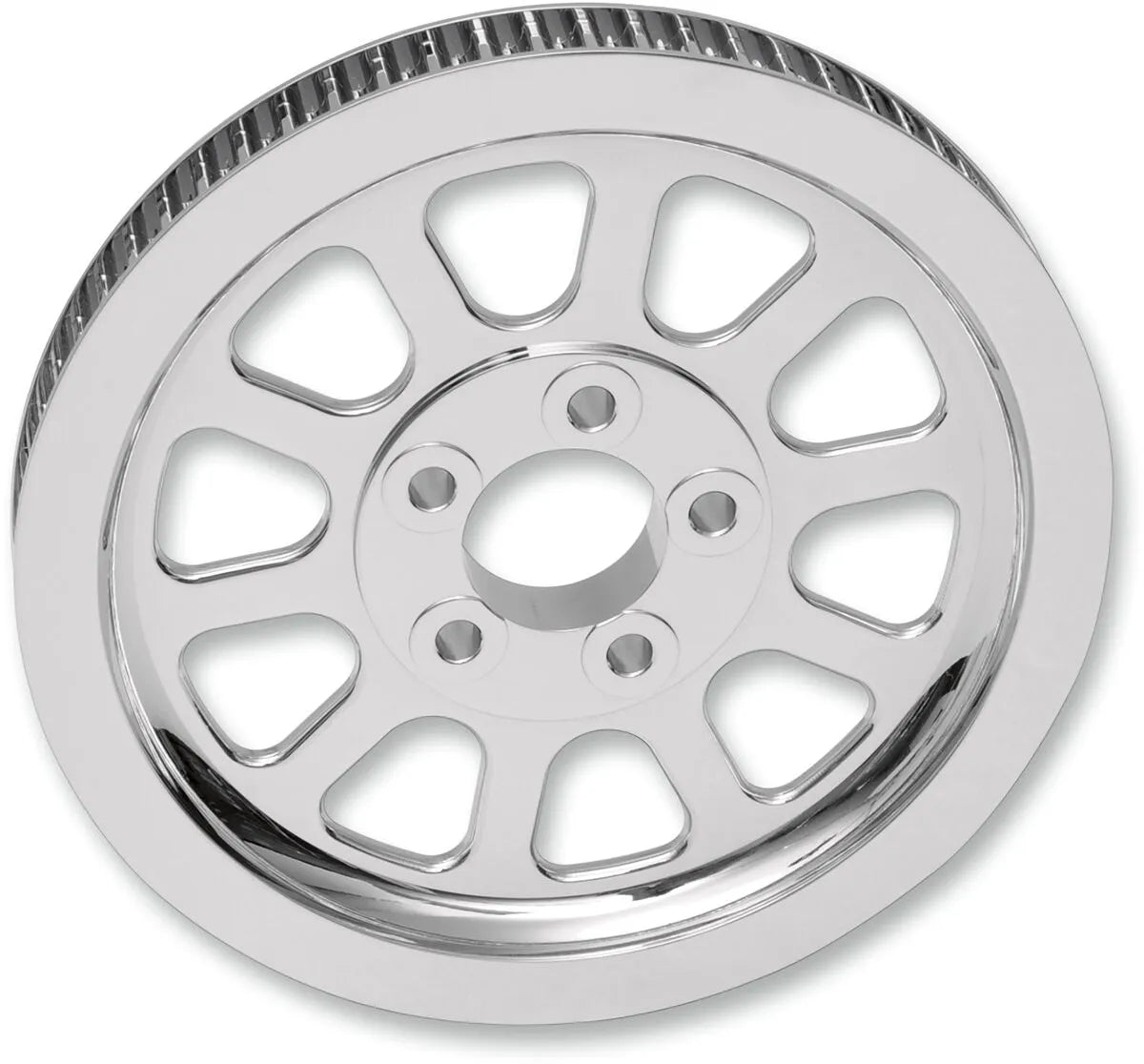 Drag Specialties Chrome Rear Pulley - 66t