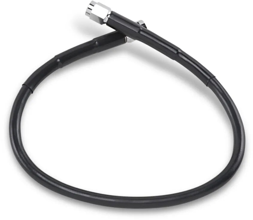 Drag Specialties Universal Schwarze Bremsleitung - 17"