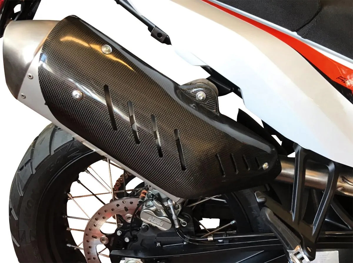 Moose Offroad Schalldämpfer Taschen Hitzeschild - Schützen Sie Ihre Taschen!