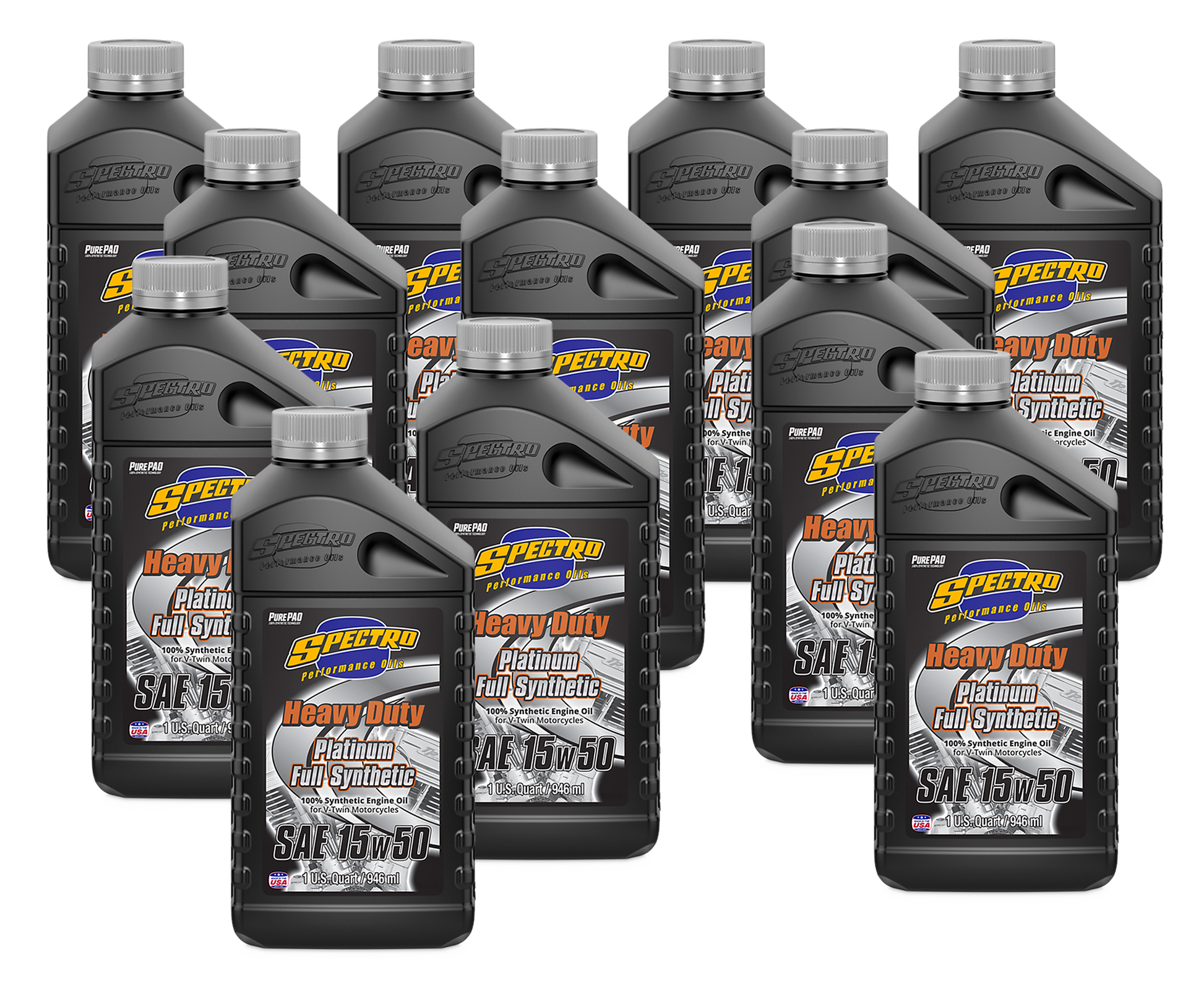 Spectro Heavy Duty Platinum Full Synthetic SAE 15W50 – Oil