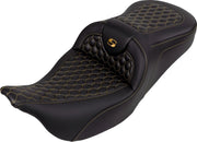 Saddlemen Honeycomb Roadsofa Seat - For Harley Davidson