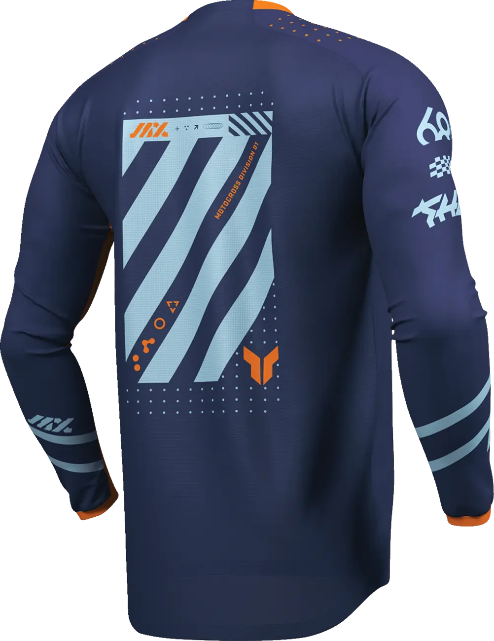 Thor Launchmode Futura Jersey - Orange/Navy/Light Blue