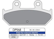 DP Brakes Standard Sintermetall Bremsbeläge - Hinten