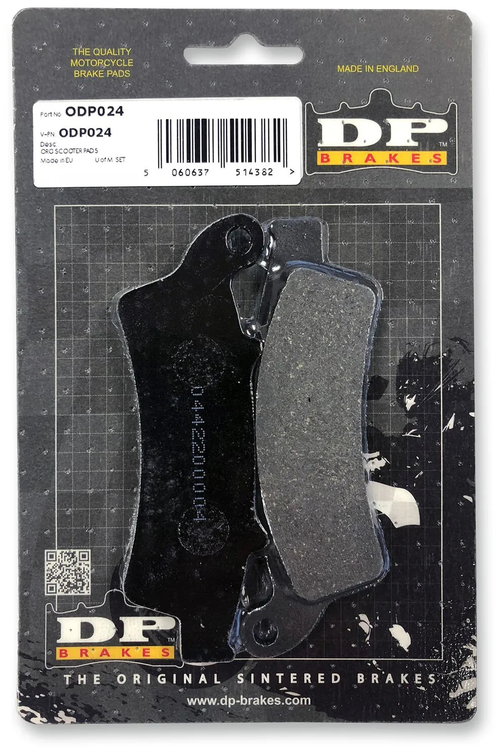 Dp Brakes Odp Organic Brake Pads (Pair)