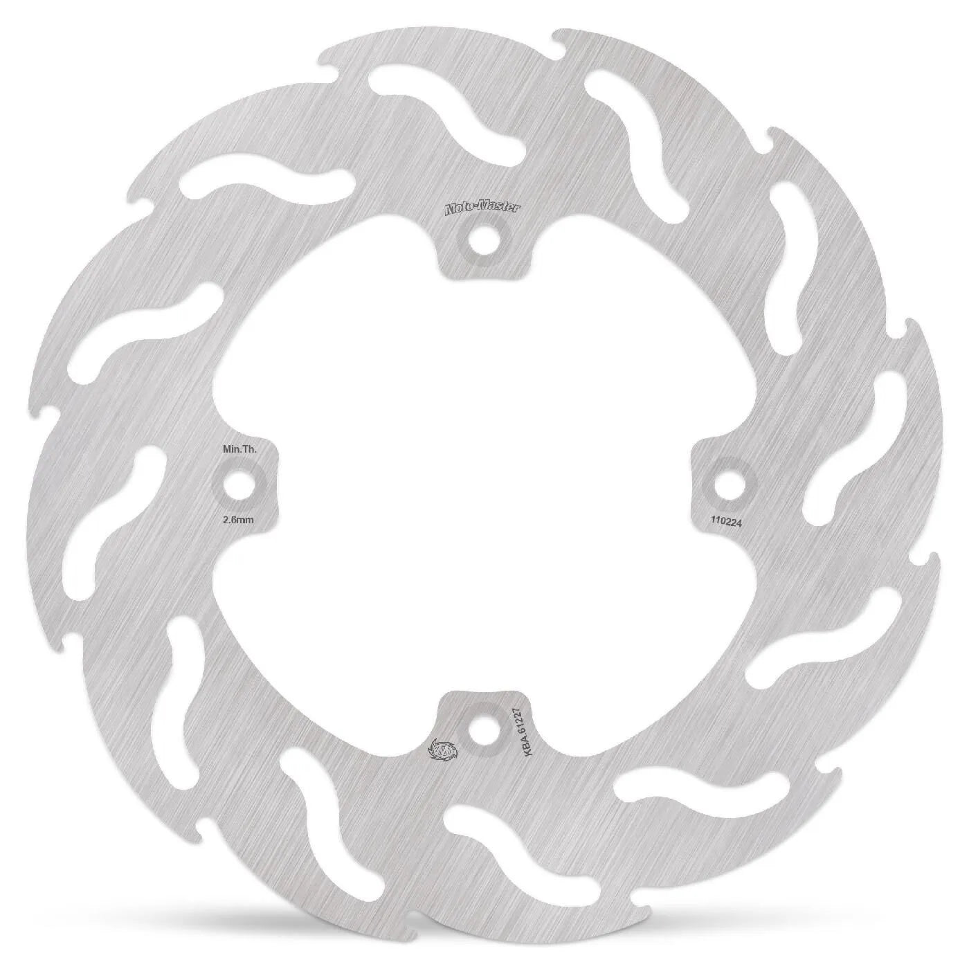 Moto-master Flame Series Feste Bremsscheibe - Hinten