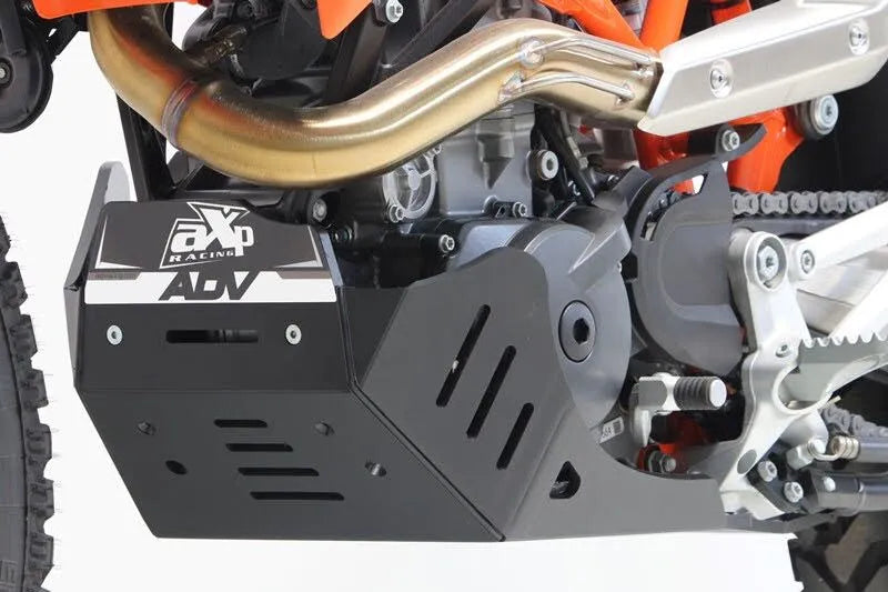 AXP Racing HDPE Adventure Front Skid Plate - Black - AX1696