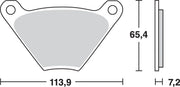 Trw All Round Sintermetall Bremsbeläge - Vorne & Hinten